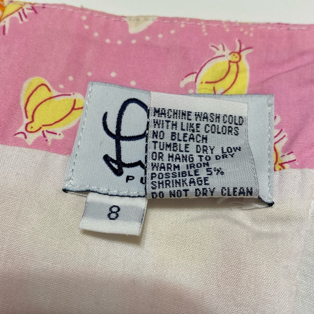Vintage Lily Pulitzer Strapless Patchwork Dress - Picture 8 of 14